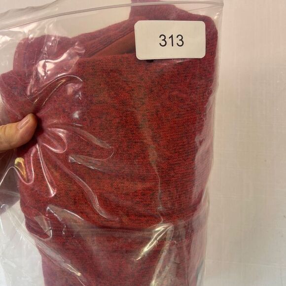 Patagonia Red Fleece Long Sleeve Mock Neck Better Sweater Zip Up Jacket Size XS - Picture 11 of 11